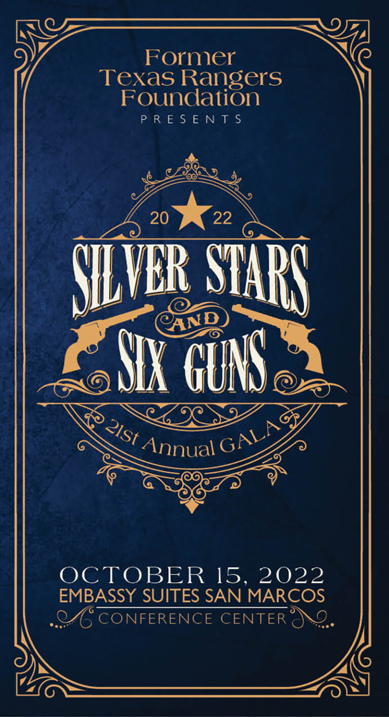 Silver Stars and Six Guns 2022 Gala invite image