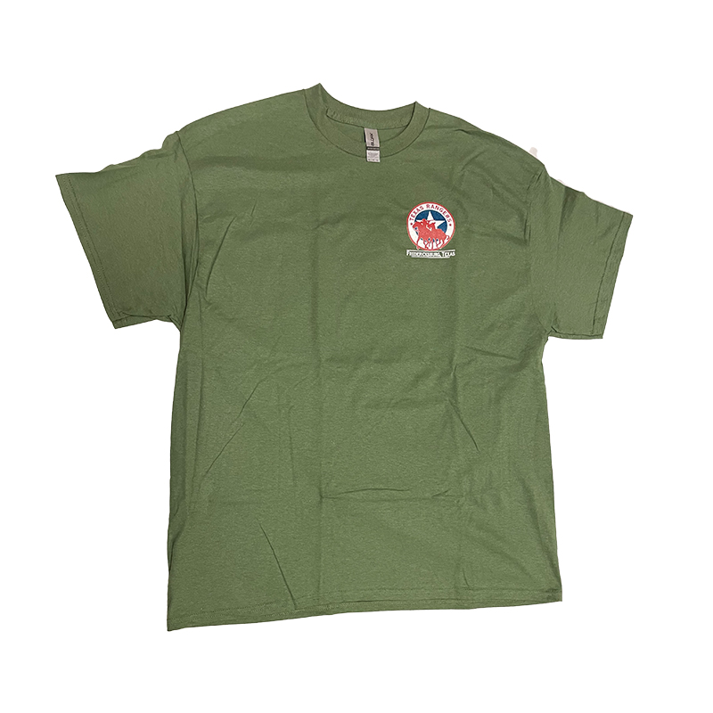 Texas Rangers Homeland T-Shirts Fighting Terrorism Since 1823 - Green