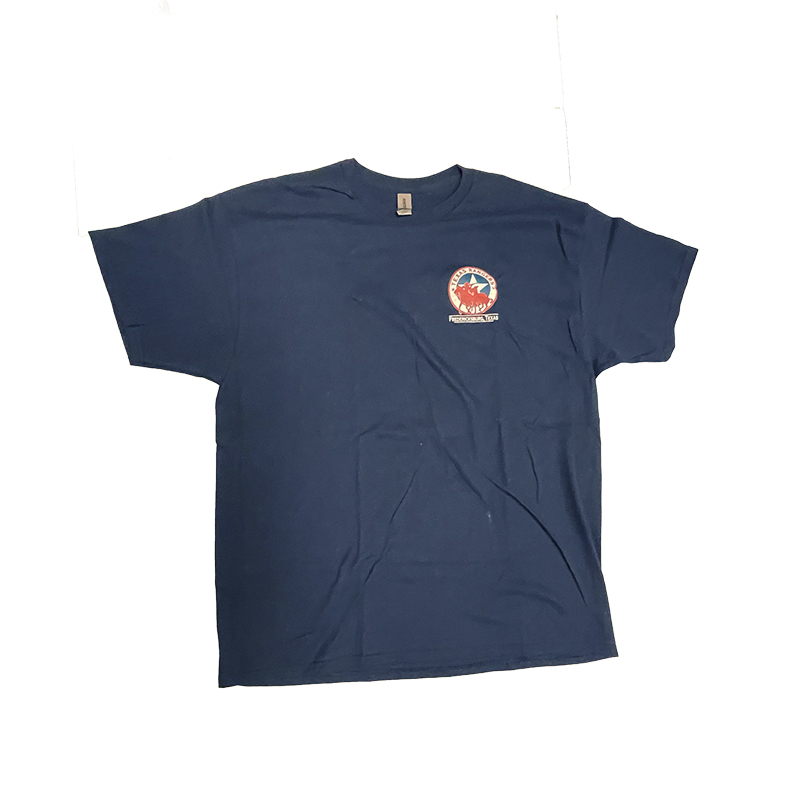 Texas Rangers Homeland T-Shirts “Fighting Terrorism Since 1823” – Navy Blue  – Former Texas Rangers Foundation