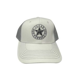 Texas Rangers White Grey Mesh Back Cap