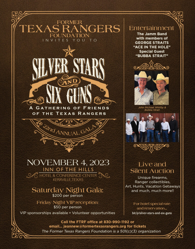 Texas Rangers Silver Stars and Six Guns Gala Image