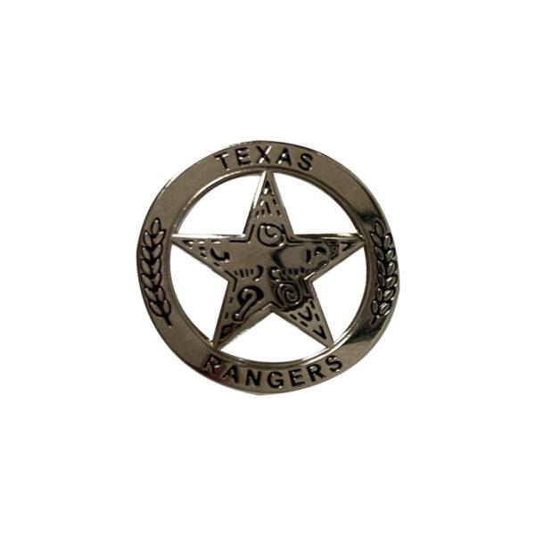 Texas Rangers Silver Lapel Pin