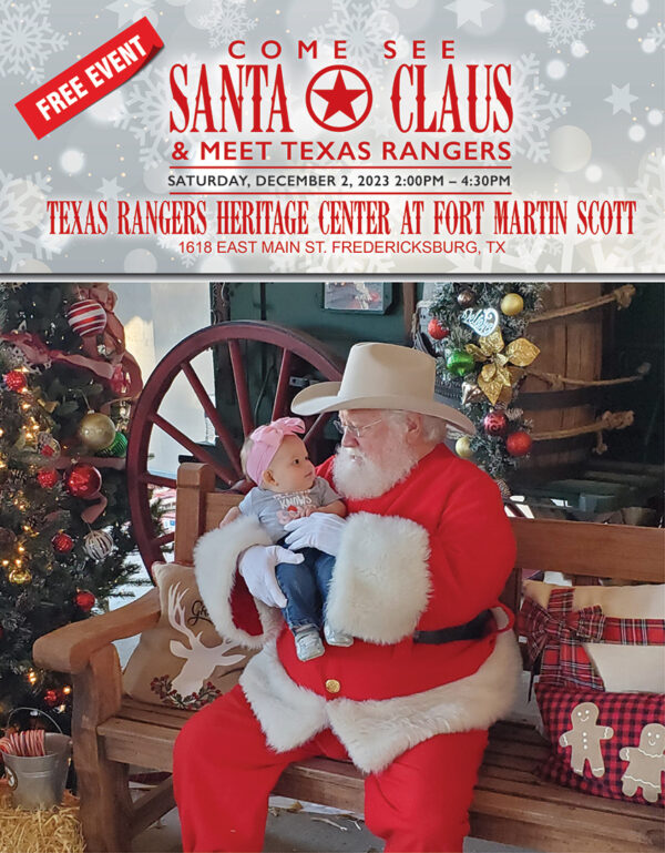 Come meet Santa and Texas Rangers Event Image